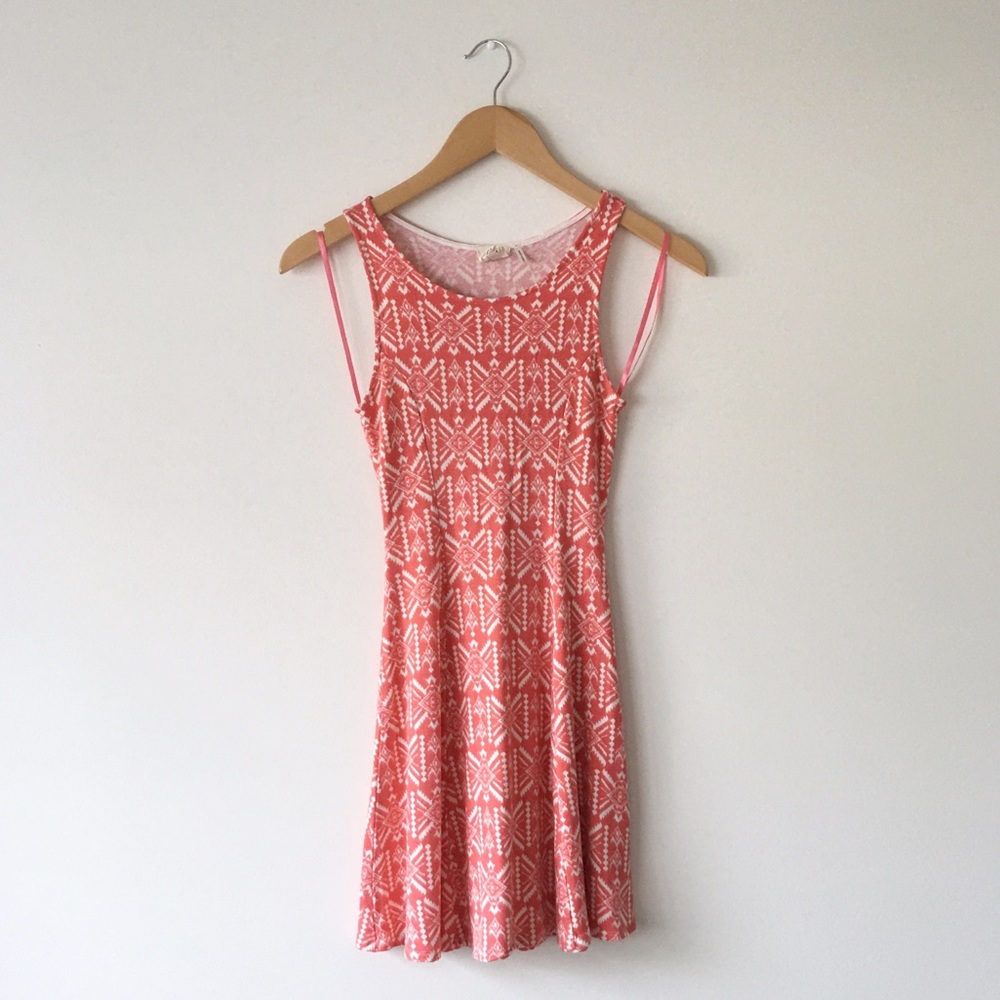 2/$15 One Clothing Fit & Flare Sleeveless Dress